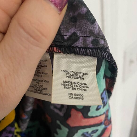 RACHEL by Rachel Roy Dress Colourful Geometric Aztec Boat Neck Womens Size S - Picture 4 of 7